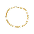 Pulseira Dourada Masculina Elo 3 por 1 – 5mm